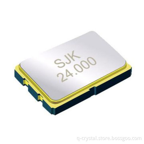 25MHz SMD crystal 5032, high frequency stability and high reliability, RoHS and Pb Free compliant